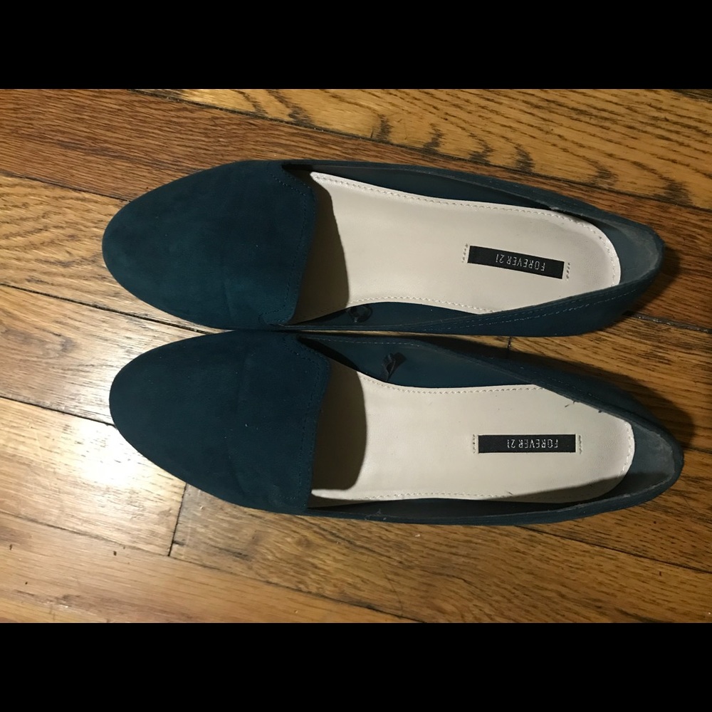 Olive green shoes